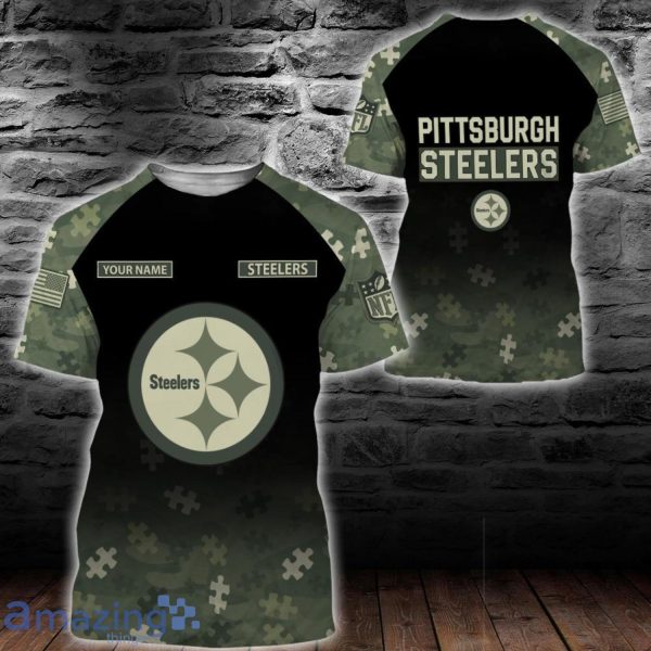 Lowest Price NFL T shirt 3D Custom Pittsburgh Steelers T shirts Cheap – 4  Fan Shop