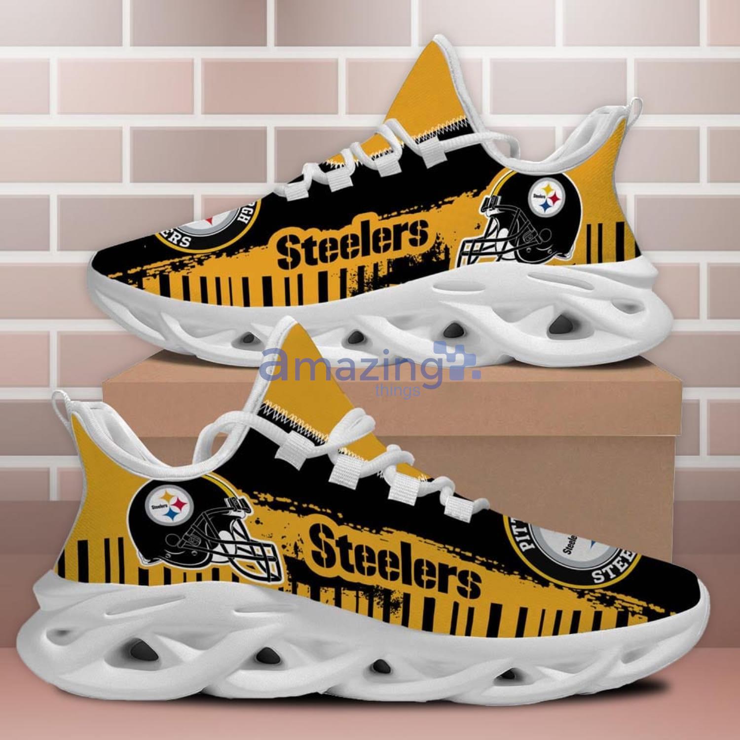 Pittsburgh Steelers Chic Sports Shoes Gift Fans Max Soul Sneakers For Men  And Women - Banantees