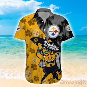 Pittsburgh Steelers NFL Custom Name Hawaiian Shirt Hot Design For Fans Product Photo 3