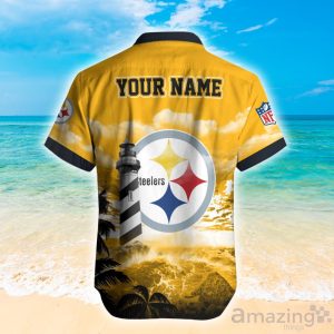 Pittsburgh Steelers NFL Personalized Hawaiian Shirt Hot Design For Fans Product Photo 2