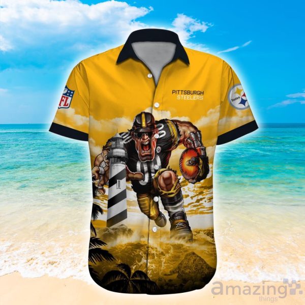 Pittsburgh Steelers NFL Personalized Hawaiian Shirt Hot Design For Fans