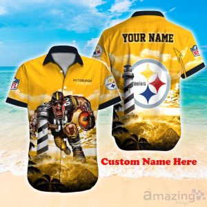 Steelers Hawaiian Shirt Nfl Pittsburgh Steelers Flower For Fans Sikhiarts  Cool Hawaiian Shirts - Upfamilie Gifts Store