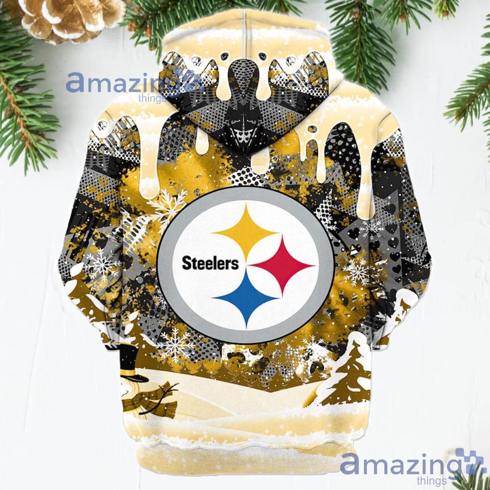 Snoopy Pittsburgh Steelers 3D Hoodie All Over Printed Men Steelers