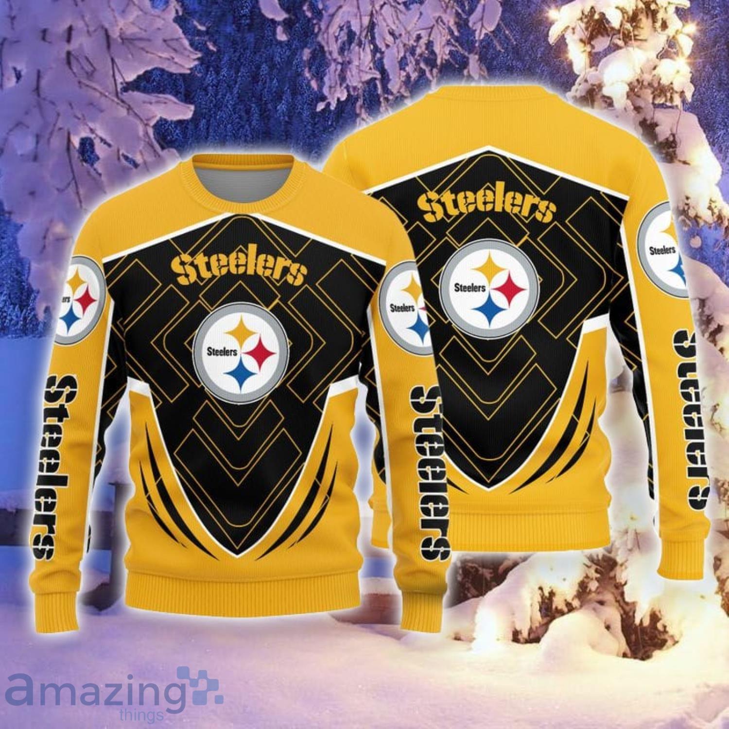 Pittsburgh Steelers Sport Fans 3D Sweater Christmas Gift Product Photo 1