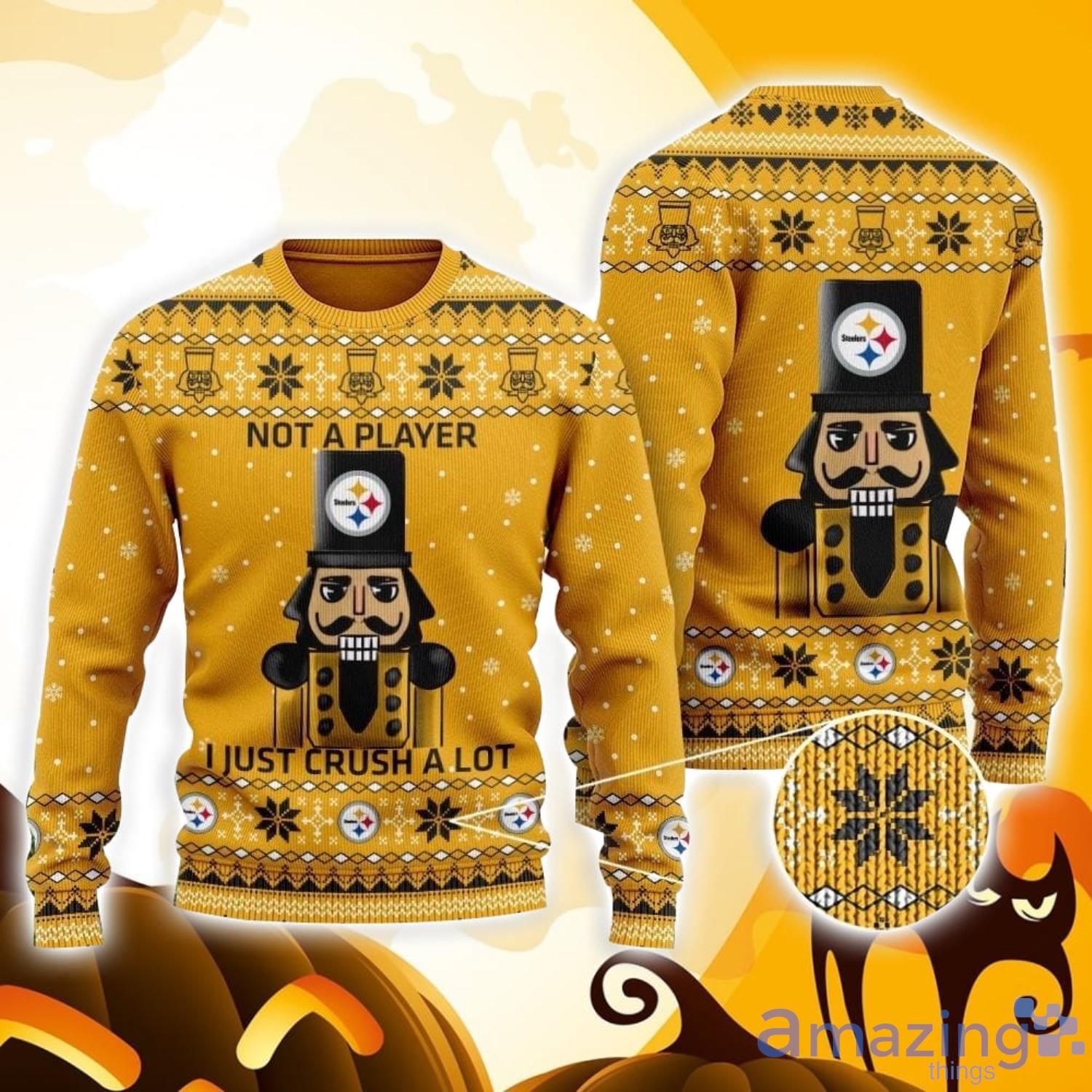 Pittsburgh Steelers Ugly 3D Sweater