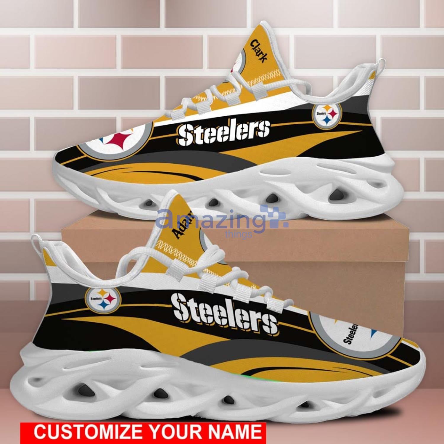 Pittsburgh Steelers Cool Max Soul Shoes For Men And Women