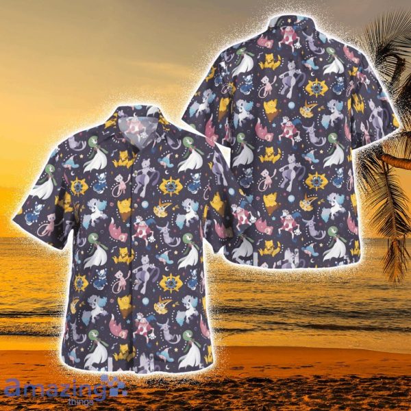 Psychic Type Pokemon Tropical Hawaiian Shirt Product Photo 1