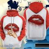 Purolator Sexy Lips 3D All Over printed Hoodie For Men And Women