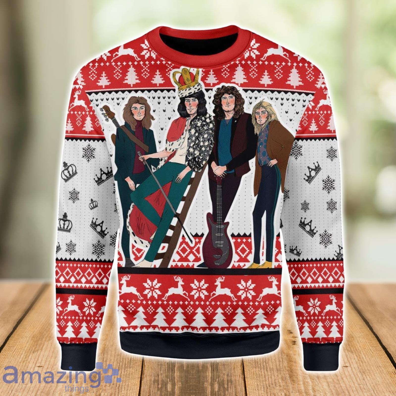 Queen Christmas Gift Ugly Christmas Sweater Xmas Gift Christmas Gift Sweater Product Photo 1 Queen Christmas Gift Ugly Christmas Sweater Xmas Gift Christmas Gift Sweater Product Photo 1