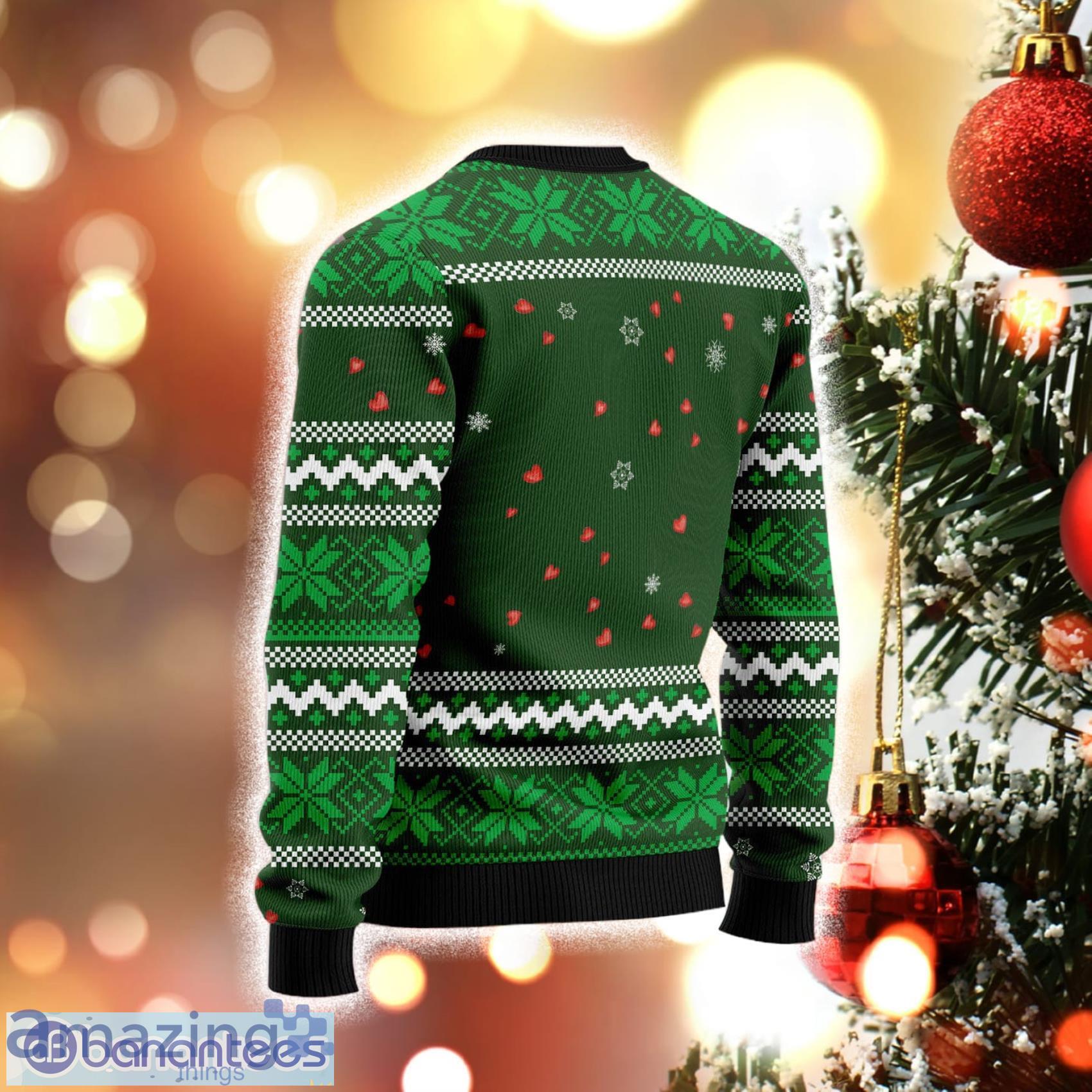 Rain With Love Black Cat And Umbrella Ugly Christmas 3D Sweater Gift For Christmas image Rain With Love Black Cat And Umbrella Ugly Christmas 3D Sweater Gift For Christmas Product Photo 2