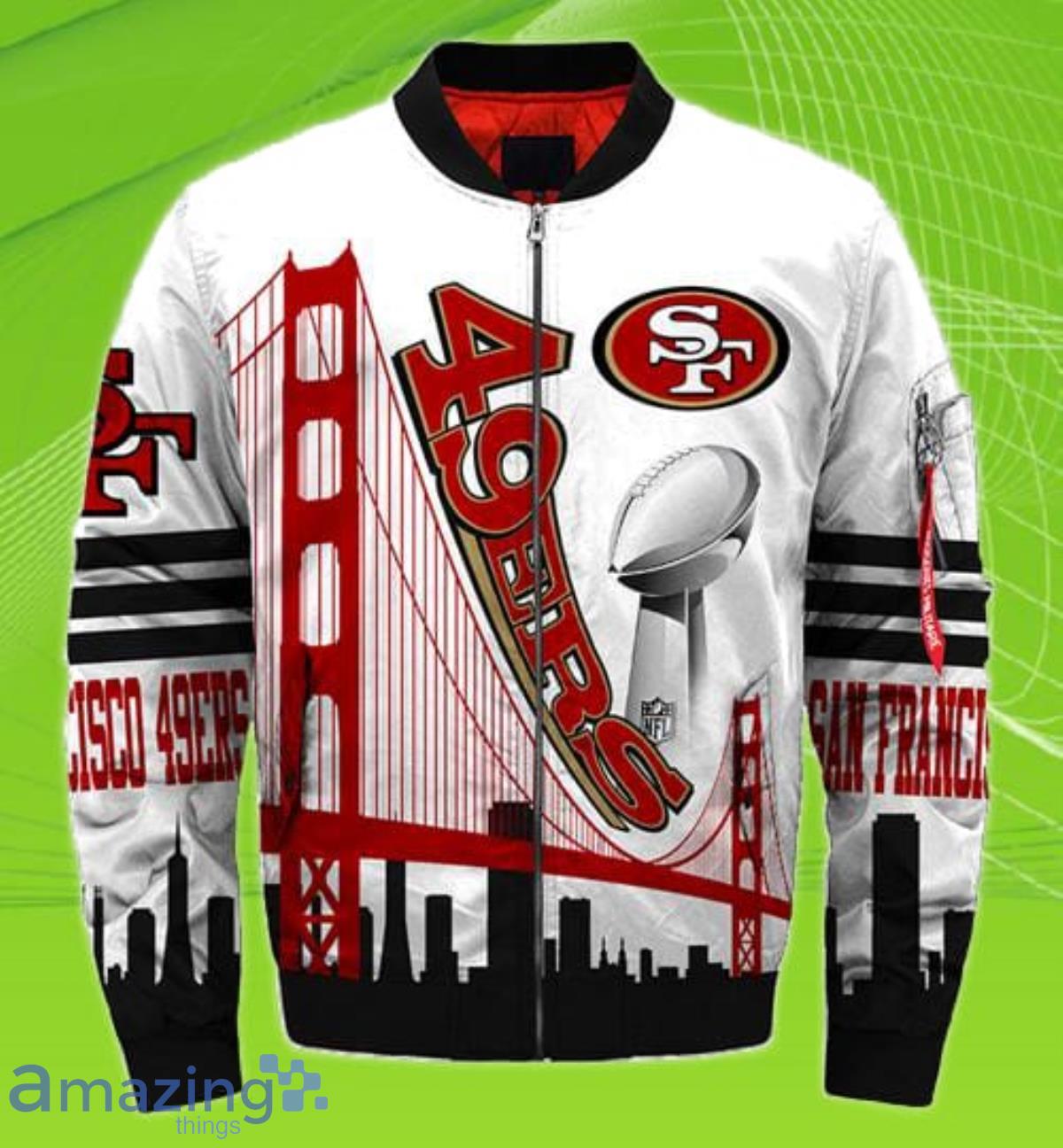 NFL San Francisco 49ers Bomber Jacket Special Gift