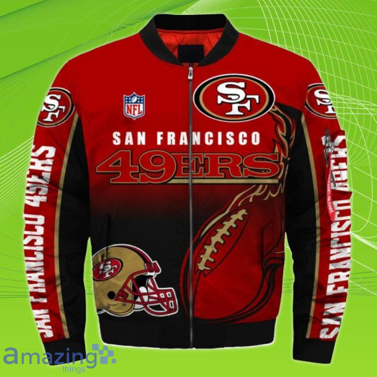 San Francisco 49ers Unisex Adult NFL Jackets for sale