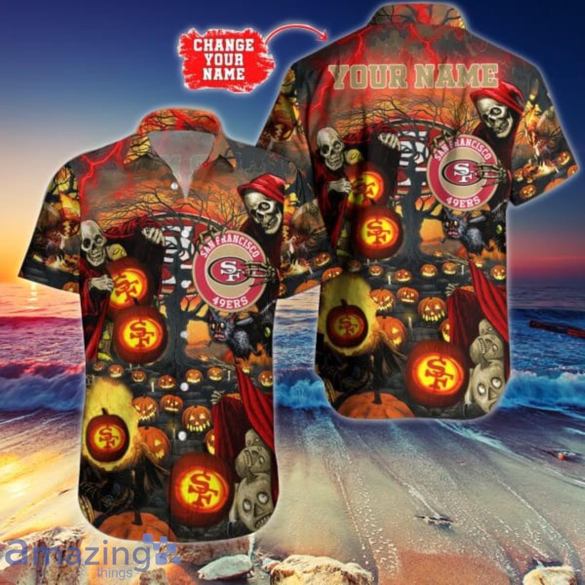 Nfl San Francisco 49ers Hawaiian Shirt Gift For Football Players