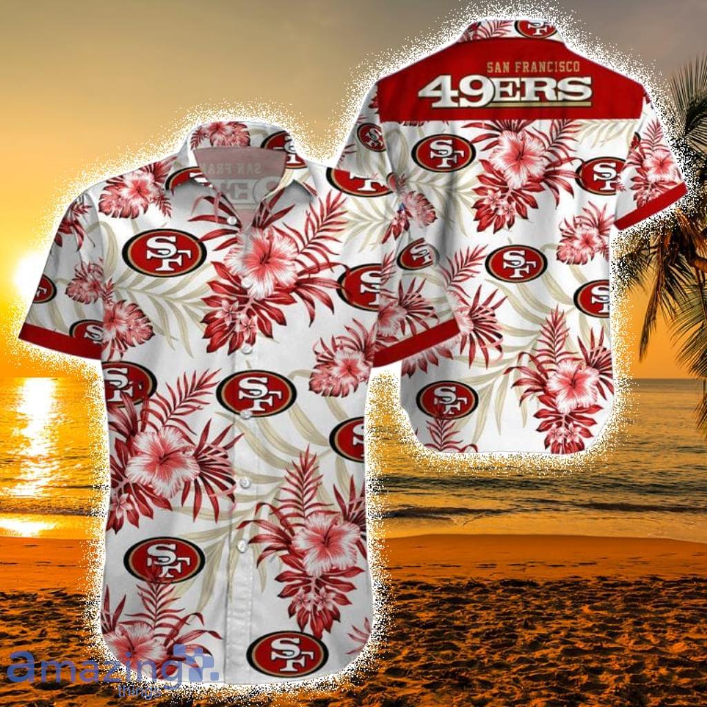 Nfl San Francisco 49ers Hawaiian Shirt Football Gift For Dad