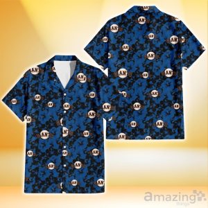 San Francisco Giants Black Dark Blue Hibiscus Black Background 3D Hawaiian Shirt Gift For Fans Product Photo 1