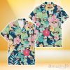 San Francisco Giants Colorful Sketch Hibiscus Dark Green Background 3D Hawaiian Shirt Gift For Fans