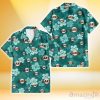San Francisco Giants Light Sea Green Hibiscus Green Background 3D Hawaiian Shirt Gift For Fans