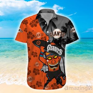 San Francisco Giants MLB Custom Name Hawaiian Shirt Hot Design For Fans image San Francisco Giants MLB Custom Name Hawaiian Shirt Hot Design For Fans Product Photo 3
