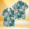San Francisco Giants Pastel Hibiscus Palm Leaf Tiny Dot Green Background 3D Hawaiian Shirt Gift For Fans
