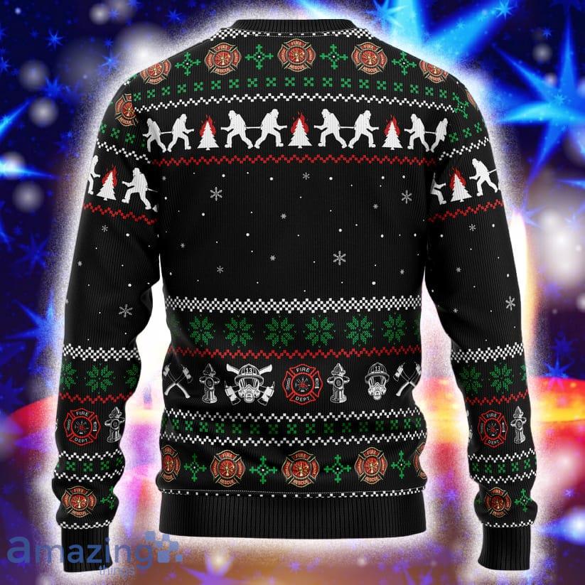 Santa Claus FirefigSpecial Design For Christmas Holidayer Special Design For Christmas Holiday 3D Sweater Product Photo 1