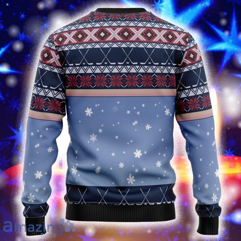 Santa Hockey Special Design For Christmas Holiday 3D Sweater Product Photo 1