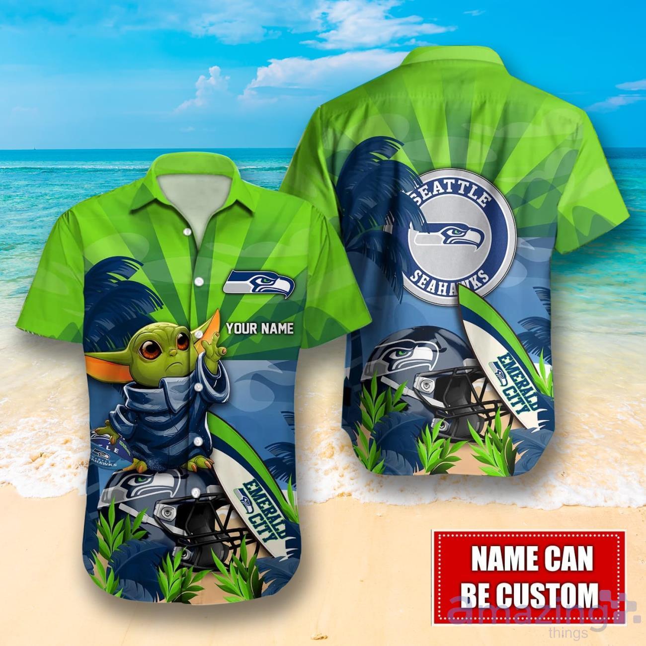 Seattle Seahawks NFL Personalized Hawaiian Shirt For Fans