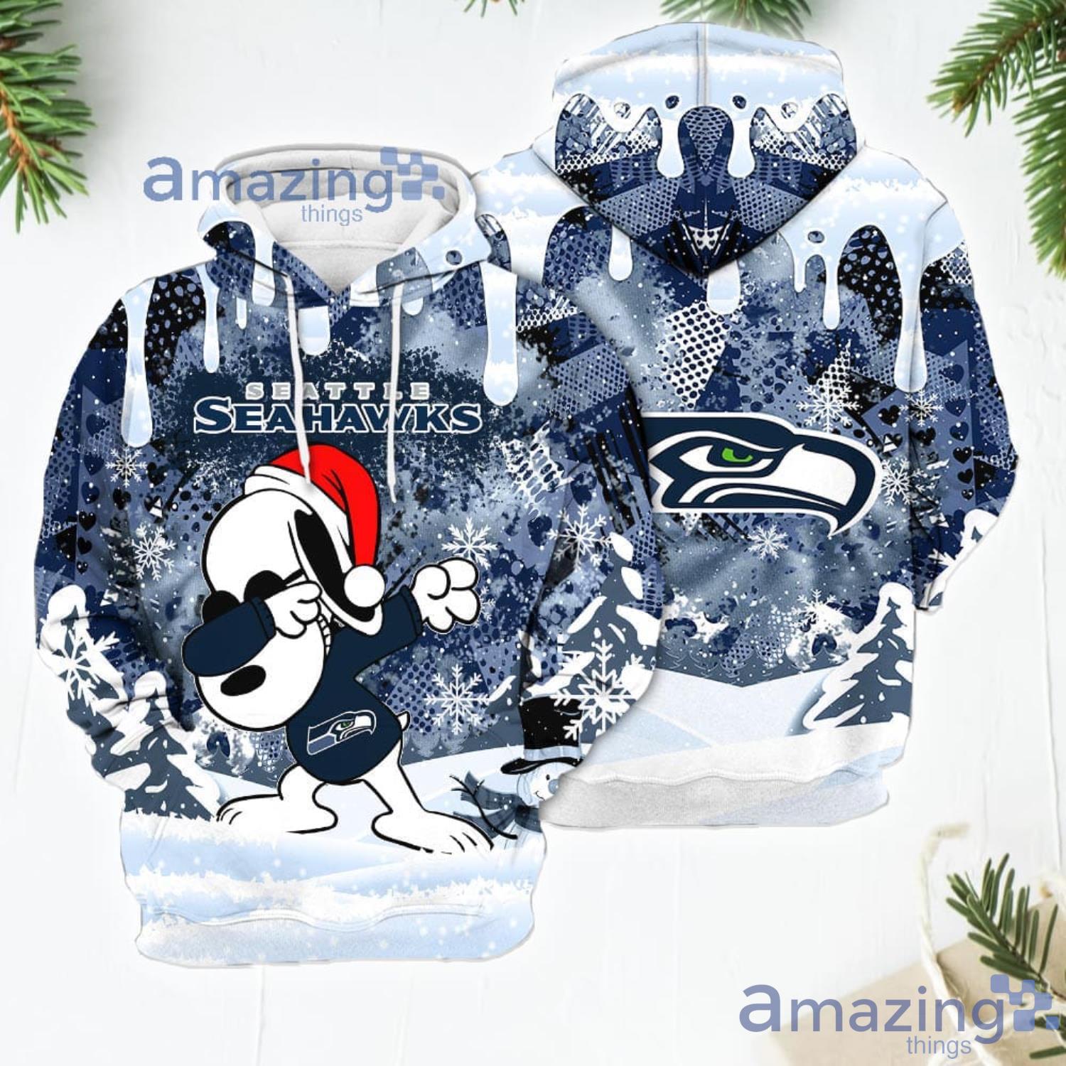 Seattle Seahawks NFL American Football Team Cardigan Style 3D Men