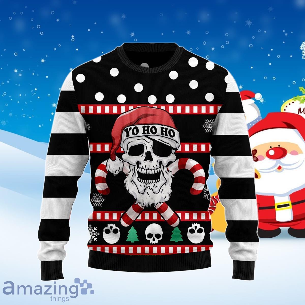 Pittsburgh Steelers Fans Skull Fashion Ugly Christmas Sweater