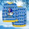 So Character Nic Game Hedgehog O Neck Ugly Christmas Sweater