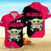 Sonic Drive-In Baby Yoda Dark Pink Hawaiian Shirt Trending Summer Gift For Men And Women