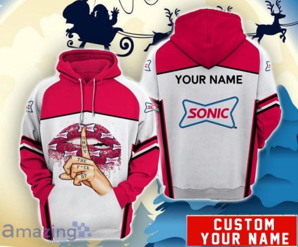 Sonic Drive-In Sexy Lips 3D All Over printed Hoodie For Men And Women  Custom Name
