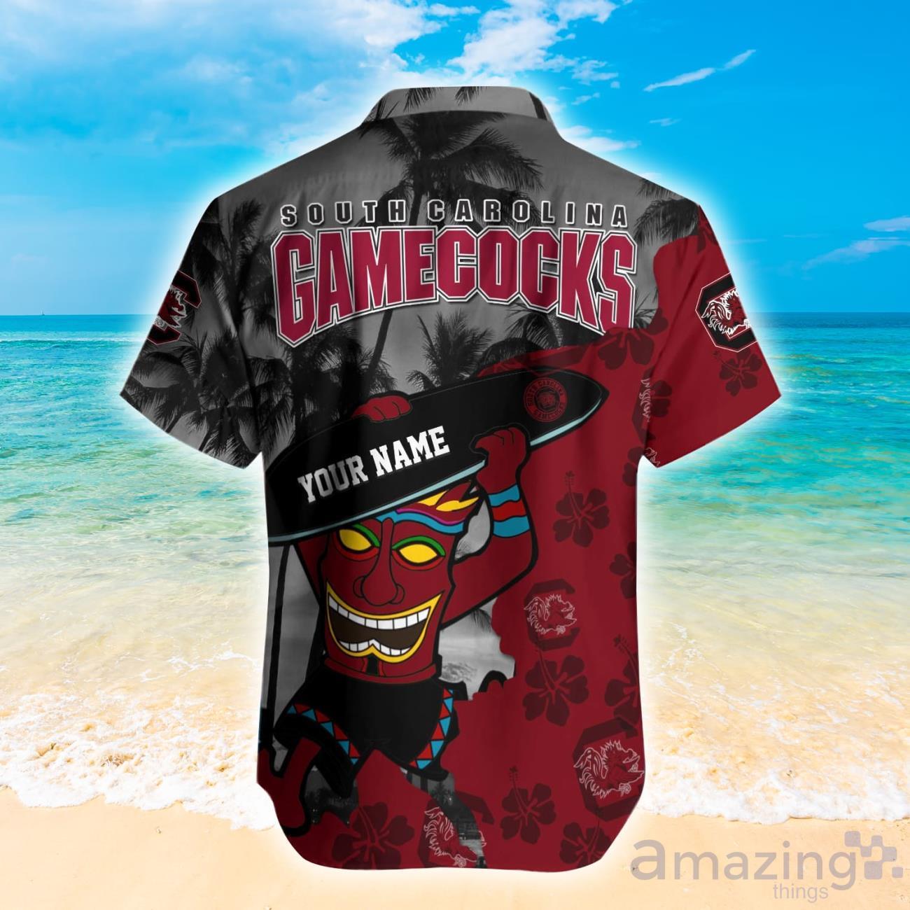 South Carolina Gamecocks NCAA Hawaiian Shirt Logo Fans Gift Beach