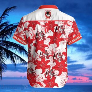 St. George Illawarra Dragons NRL Hawaiian Shirt mascot Best Gift Product Photo 2