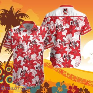 St. George Illawarra Dragons NRL Hawaiian Shirt mascot Best Gift Product Photo 1