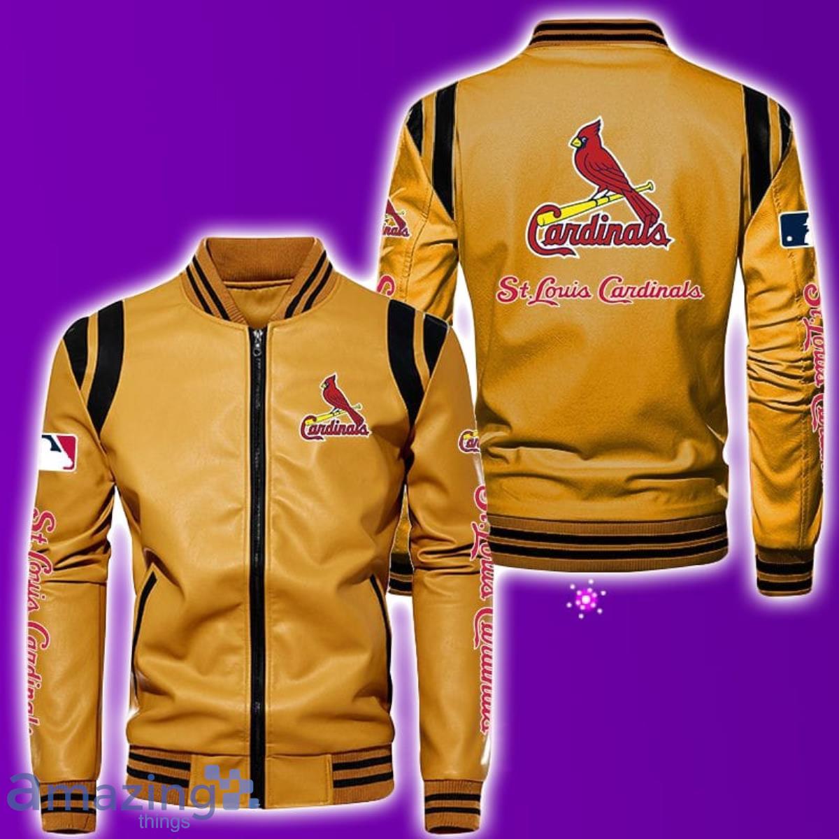St Louis Cardinals Leather Jacket