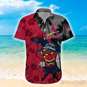 St. Louis Cardinals MLB Custom Name Hawaiian Shirt Hot Design For Fans
