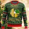 Super Smash Bros Merry Smashmas Ugly Christmas Sweater Great Gift For Men Women