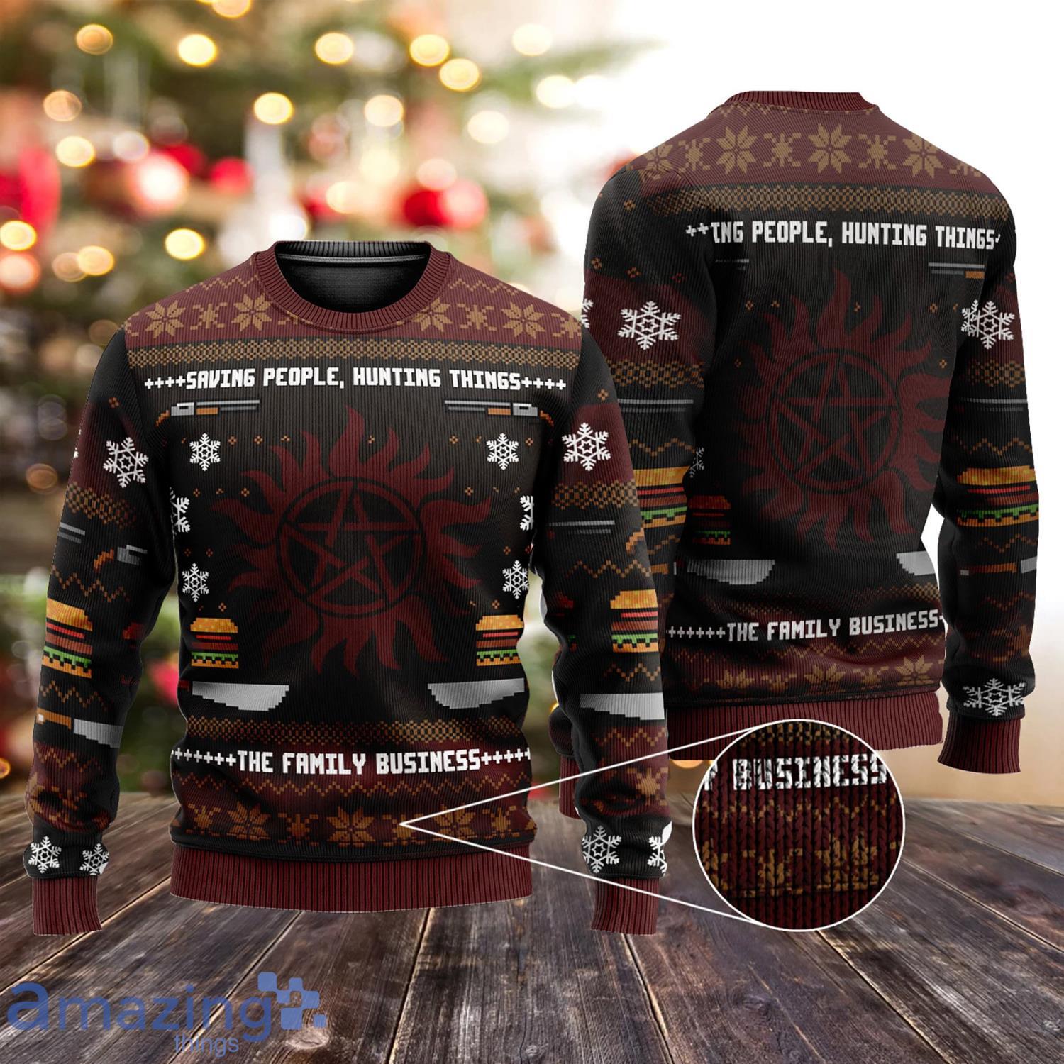 Supernatural 3D All Over Printed Christmas Ugly Sweater Men And Women Gift Product Photo 1 Supernatural 3D All Over Printed Christmas Ugly Sweater Men And Women Gift Product Photo 1