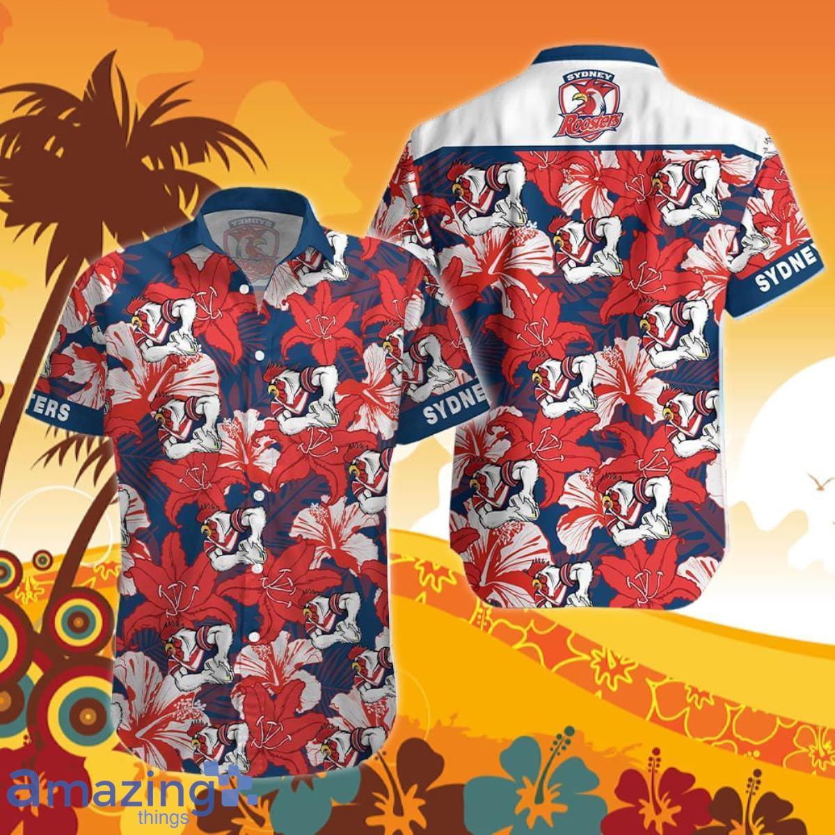 Custom Name For Fans Sydney RoostersNrl Hawaiian Shirt And Shorts