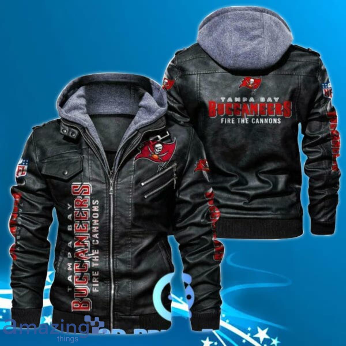 buccaneers leather jacket