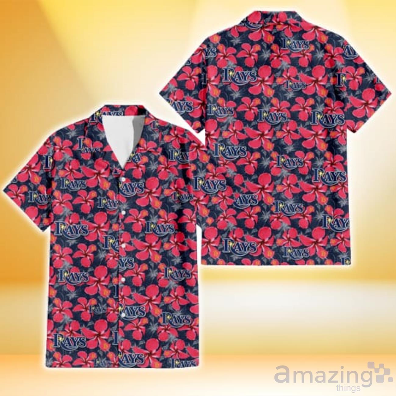 Tampa Bay Rays MLB Summer 3D Hawaiian Shirt Gift For Men And Women