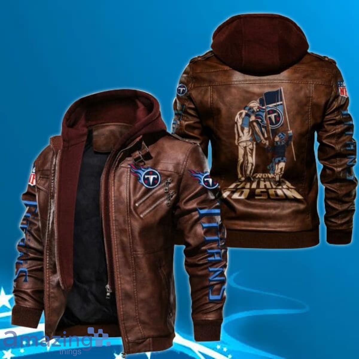 Tennessee Titans Leather Jacket Limited Edtion Product Photo 1
