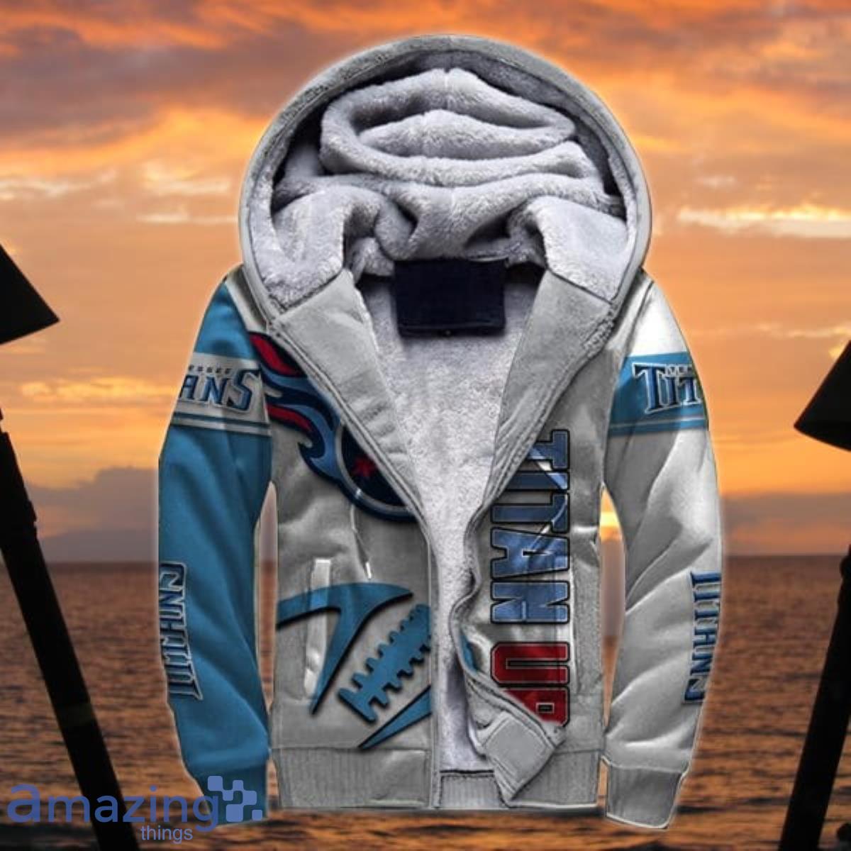 Tennessee Titans NFL 3D Fleece Hoodie Jacket Best Gift