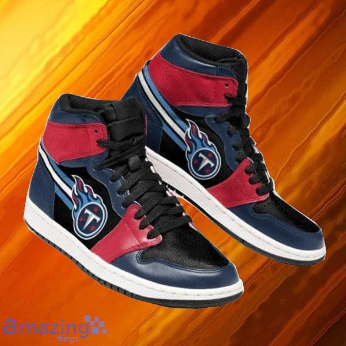 Tennessee Titans NFL Air Jordan Hightop Impressive Gift For Fans Product Photo 1