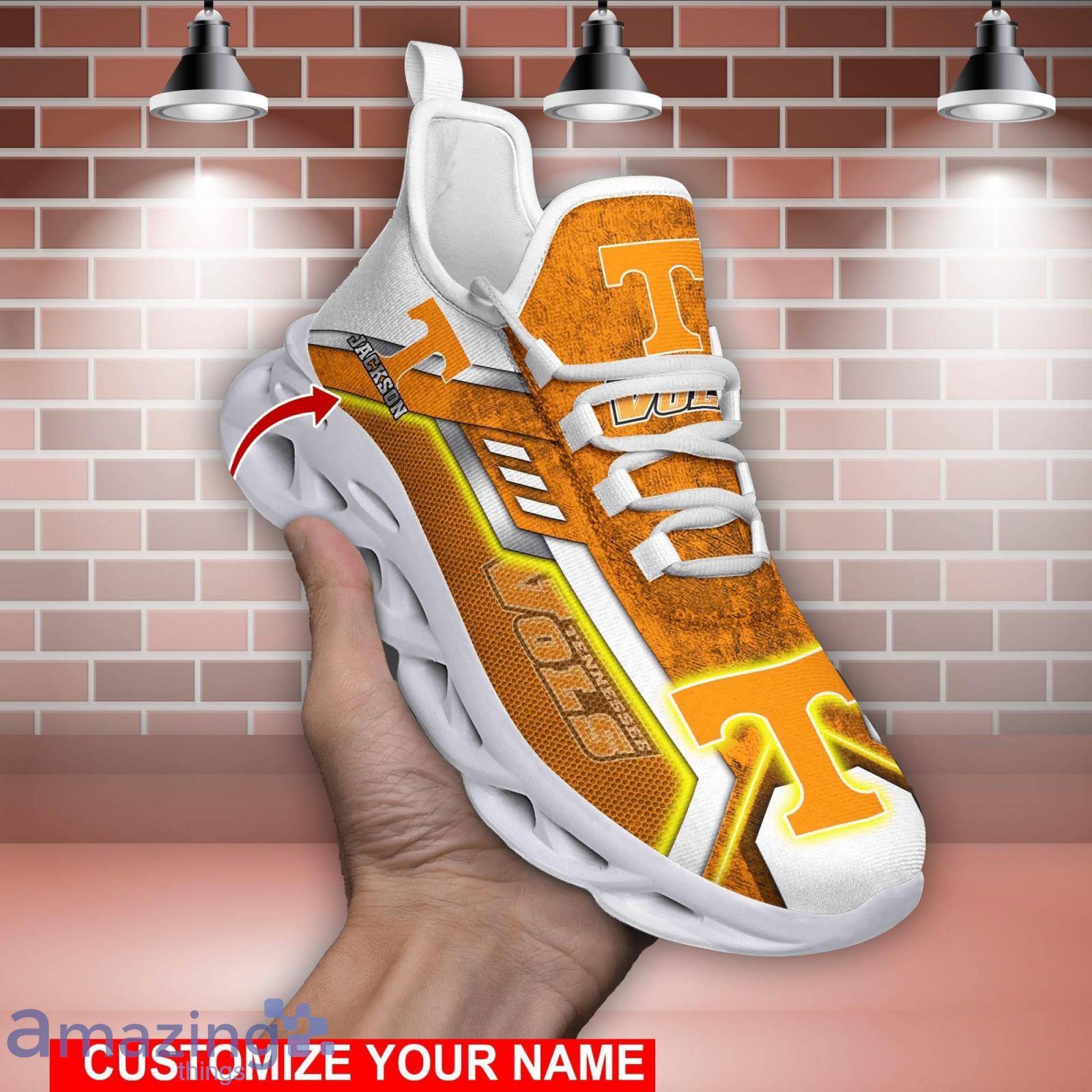 Tennessee Volunteers NCAA2 Max Soul Shoes Custom Name Sports Sneakers For Fans Product Photo 1