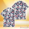 Texas Rangers Sketch Hibiscus Leaf Dark Gray Background 3D Hawaiian Shirt Gift For Fans