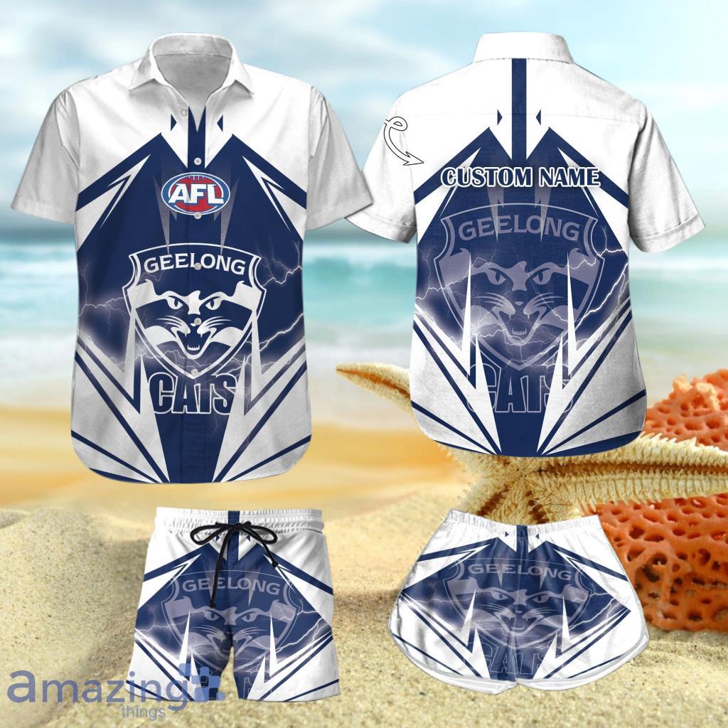 Thahwaii040 Phuc Personalized Geelong Football Club Hawaiian Shirt And  Shorts Afl Hawaii Gift For Men And Women