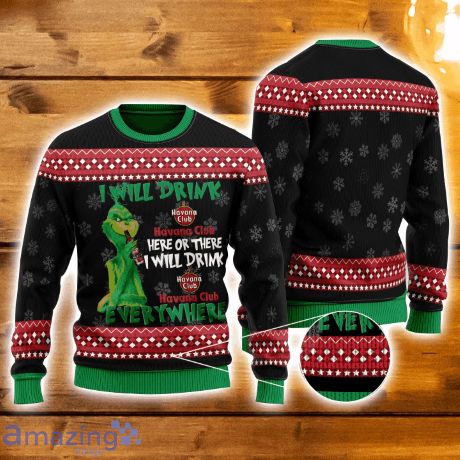 The grinch sweater hot sale for men