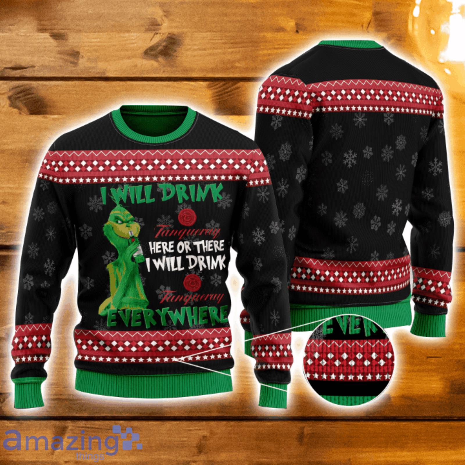 Men's The Ugly Grinch Ugly Christmas Sweater - Funny Ugly