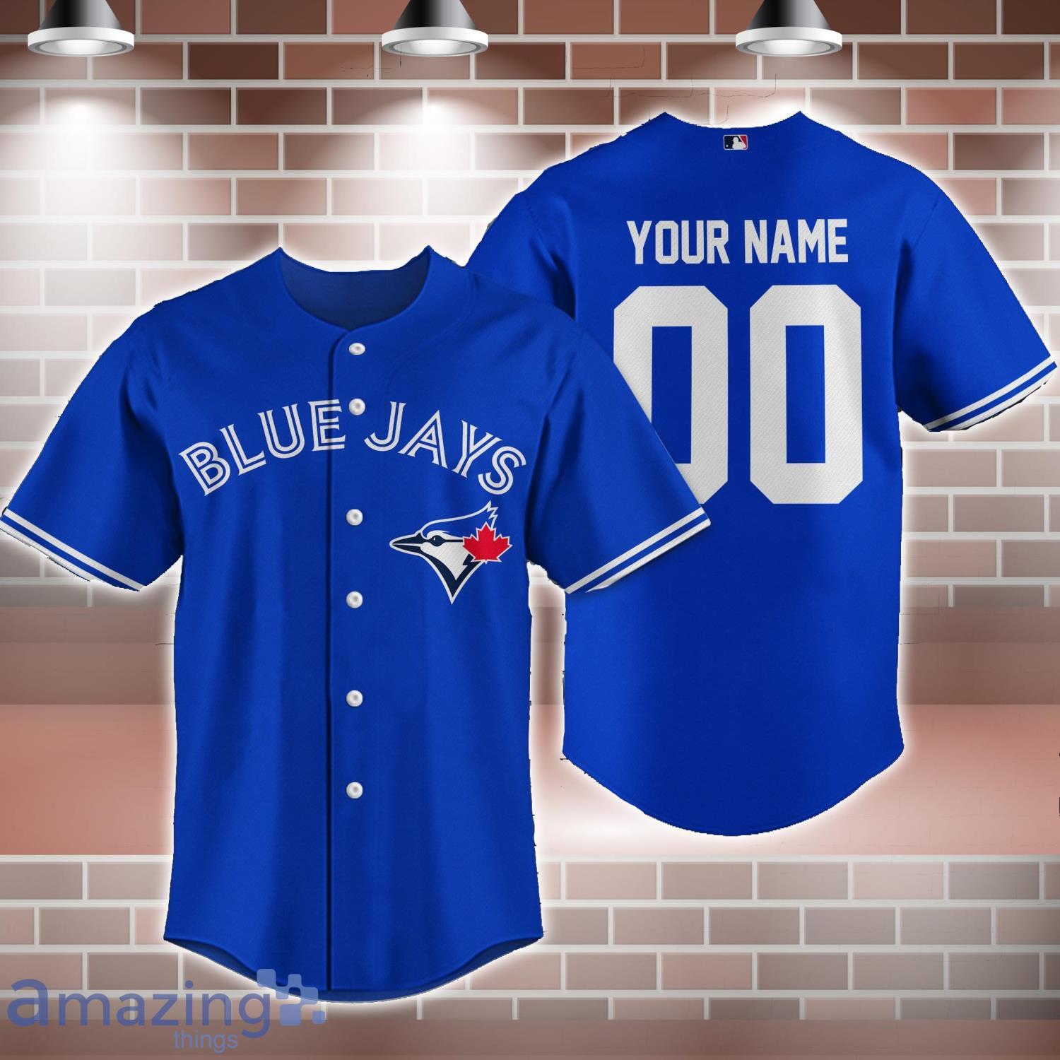 Toronto Blue Jays MLB Baseball Jersey Shirt Custom Name And Number For Fans